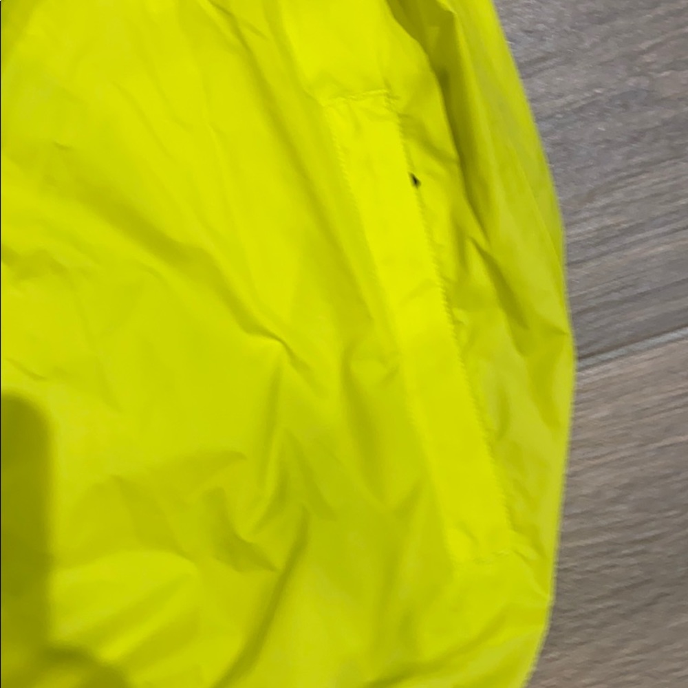 K-Way yellow jacket rain jacket size 3X - Picture 3 of 4